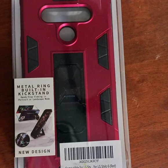 New Phone Cover for LG Stylo 6 Red