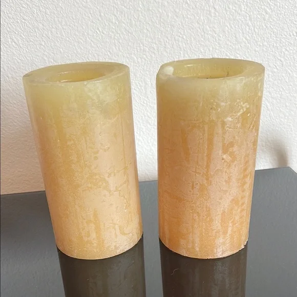 Crate&Barrel 6 inch Pillar Candles