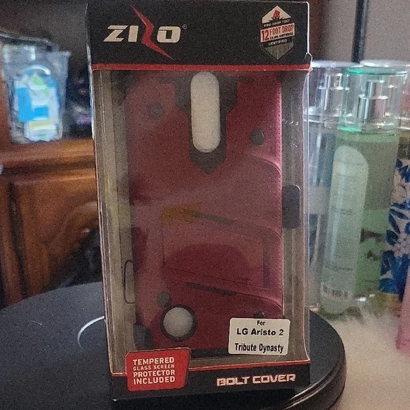 Bolt Cover for LG Aristo 2 - Red