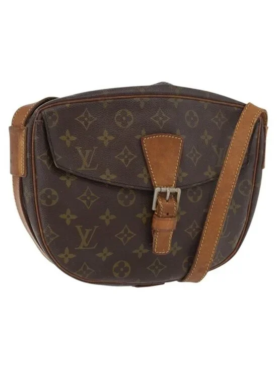 Authentic LOUIS VUITTON Monogram Jeune Fille GM Shoulder Bag M51225 LV