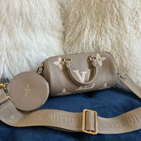 Louis Vuitton Papillon BB Monogram Empreinte Shoulder Bag