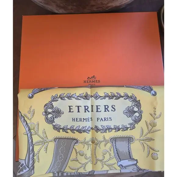 Hermes Silk Scarf