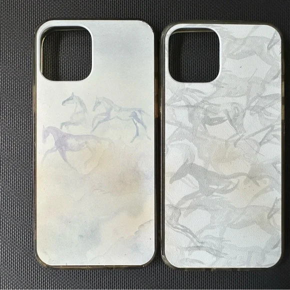 iPhone 14 Pro equestrian horse phone cases, plastic