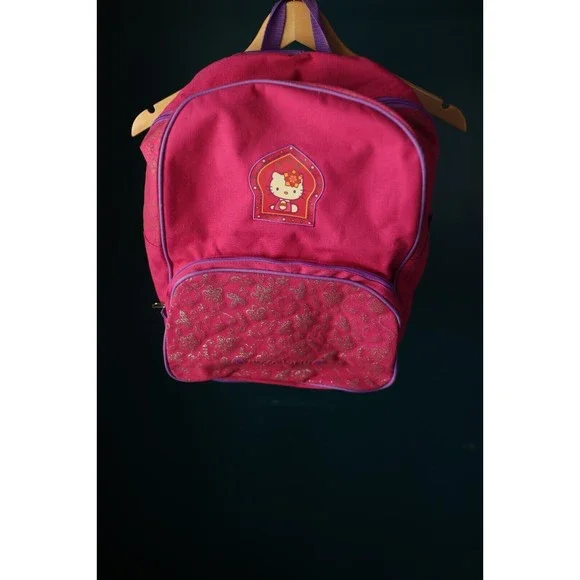 Y2K 2001 Hello Kitty pink and purple NWT glitter Backpack deadstock