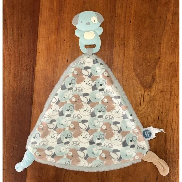 Teething Ring Mary Meyer Putty Lovey Snuggy‎ Soothing Security Blanket Puppy Dog