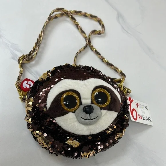 Kids Sequin Sloth Bag