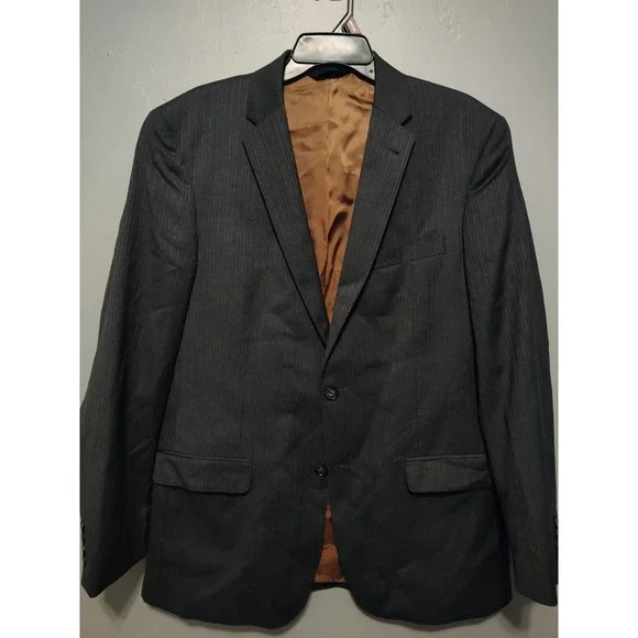 Jos. A Bank Slim Fit Blazer Suit Men's Size 42L Tal‎ 100% Wool