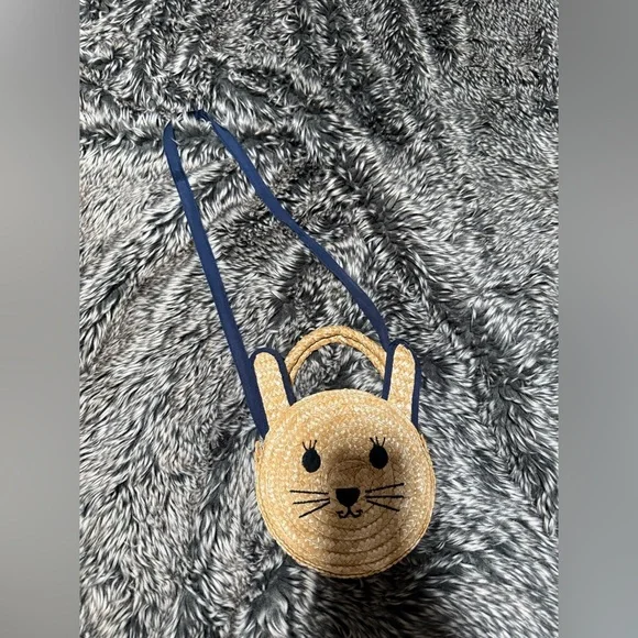 gap Sarah Jessica Parker straw bunny purse Easter