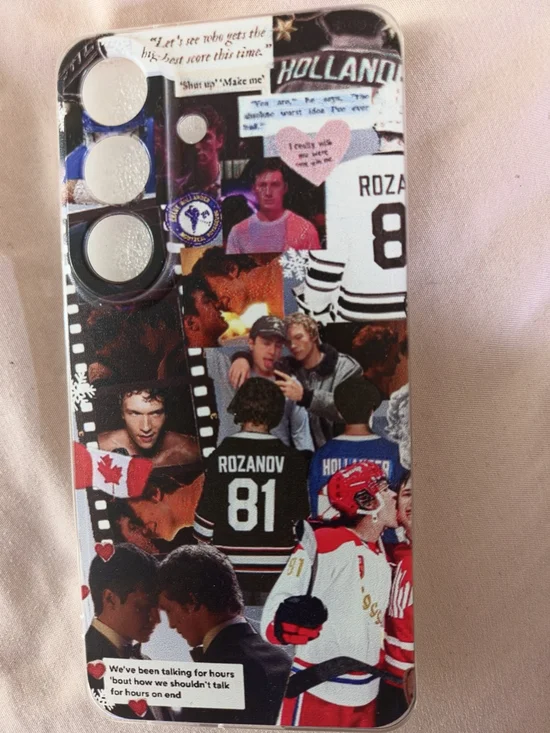 NEW- Heated Rivalry Collage Phone Case for Samsung Galaxy S26