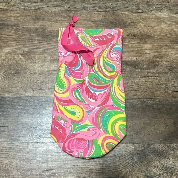 Lilly Pulitzer wine bag