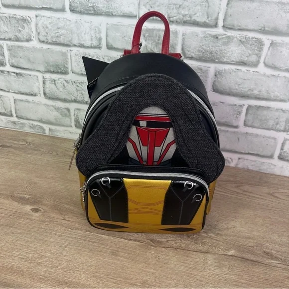 Loungefly Star Wars Black and Yellow Backpack‎