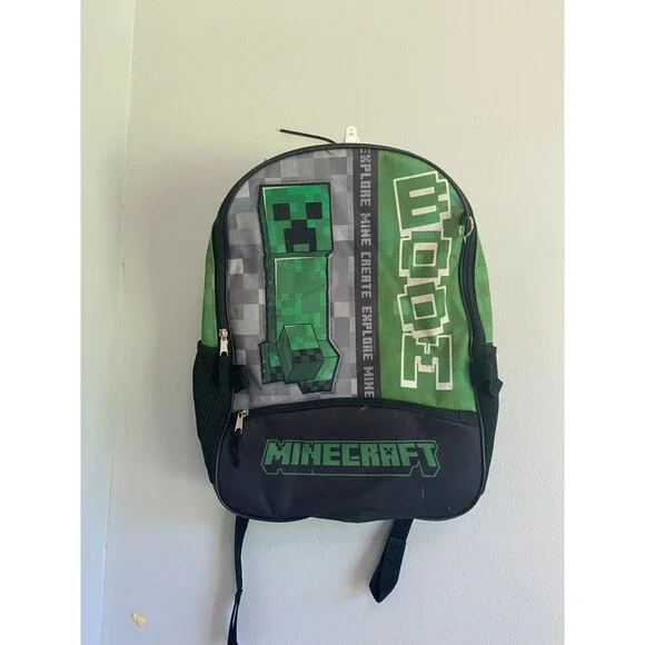 Minecraft Creeper School Backpack 17