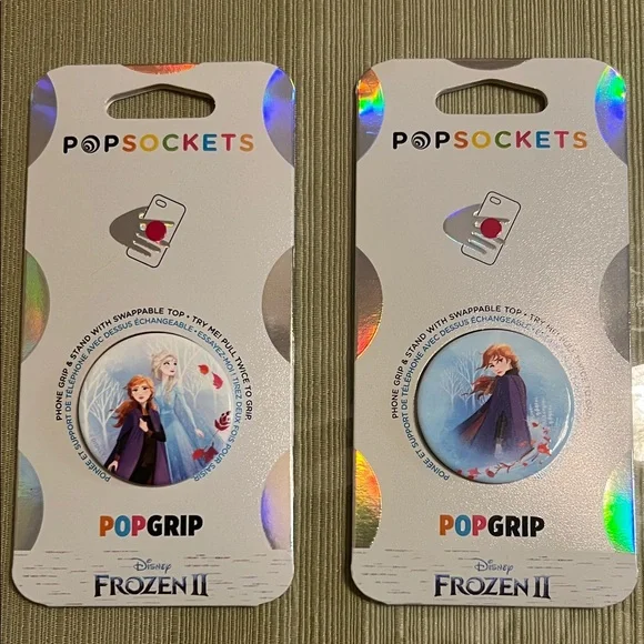 Disney Frozen II PopGrip - Blue and White