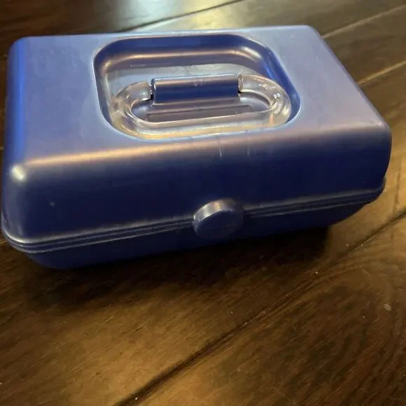 CABOODLES 90's Small Makeup Jewelry Mini Organizer Travel Case w/ Mirror‎