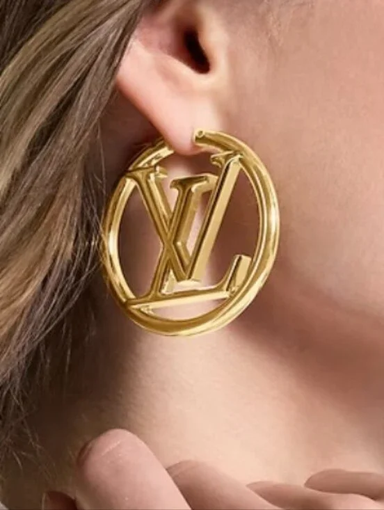 Louis Vuitton Louise Hoop Earrings