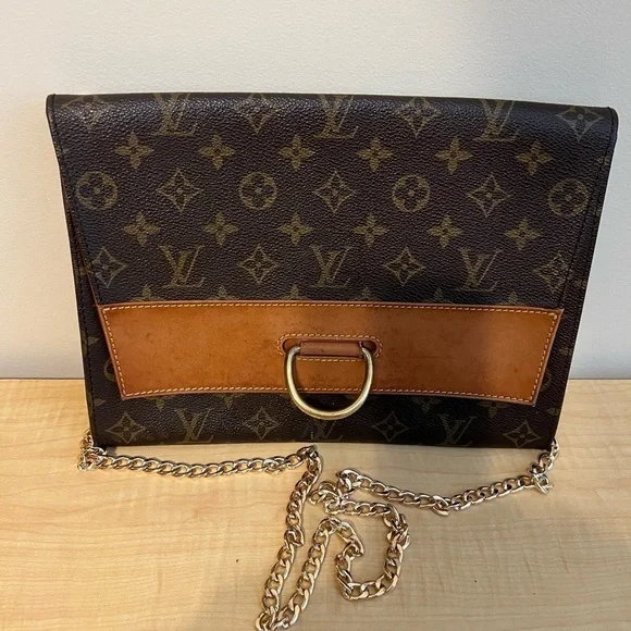 LV Monogram Vintage Lena Clutch/Crossbody