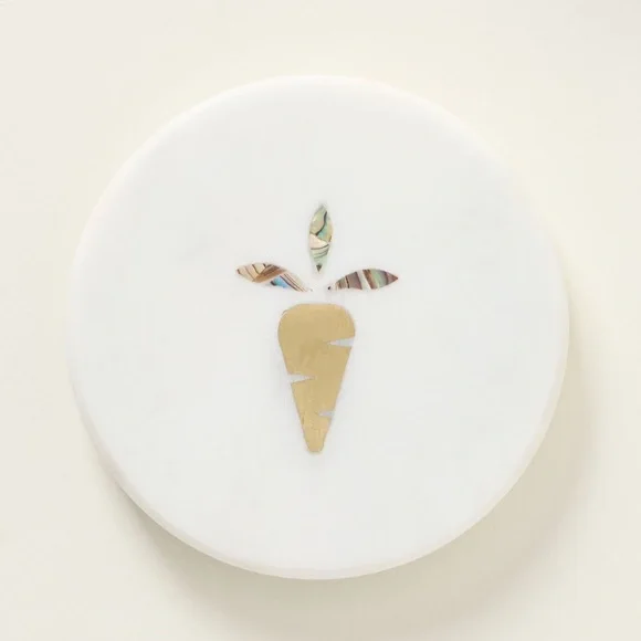 Anthropologie Briar Marble Coaster