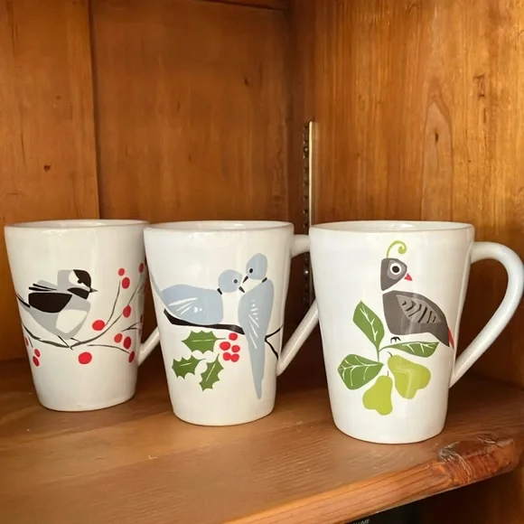 3 Crate&Barrel Mugs
