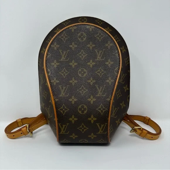 Louis Vuitton Brown and Tan Monogram Backpack