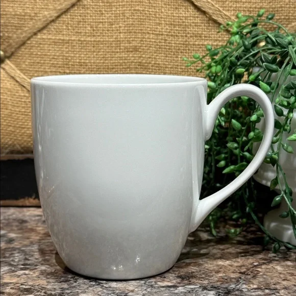 Crate&Barrel White Mug
