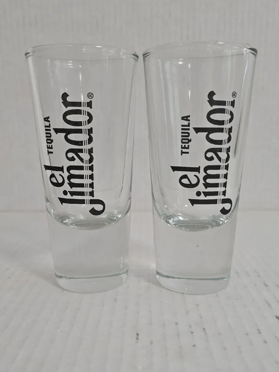 Pair of El Jimador Tequila Glasses