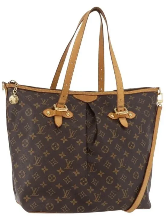 LOUIS VUITTON Monogram Palermo GM Tote Bag M40146 LV Auth ep14584A
