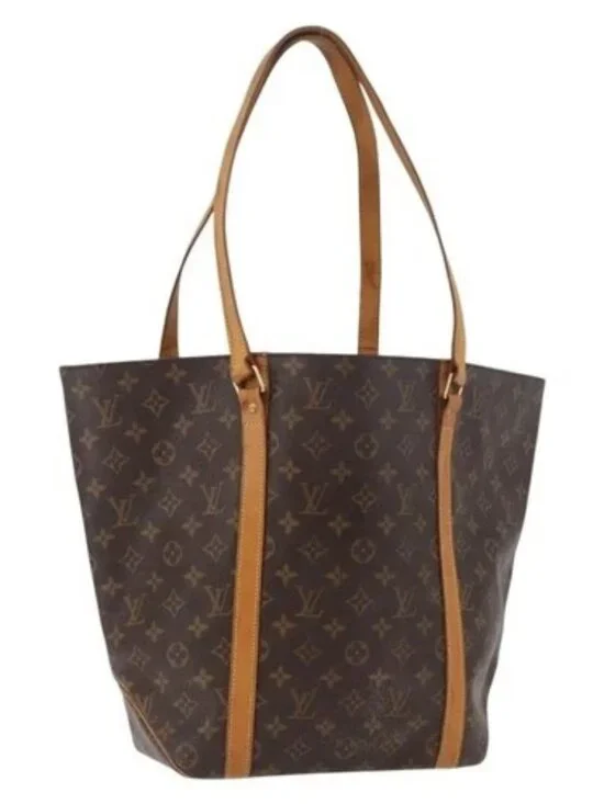 LOUIS VUITTON Monogram Sac Shopping Tote Bag M51108 LV Auth 175402