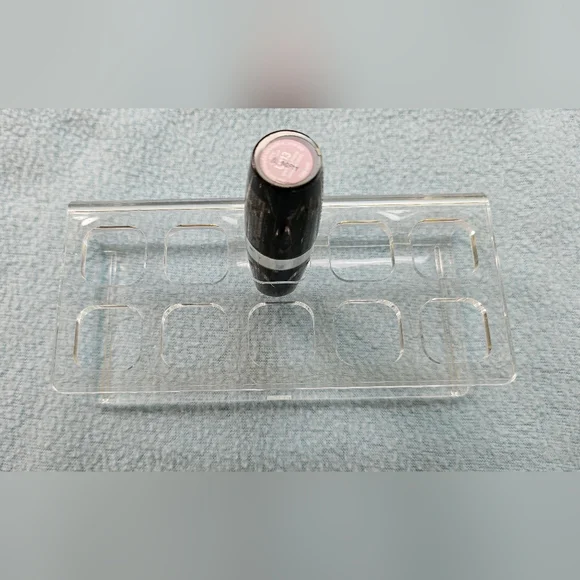 Vintage Avon Lipstick Stand, 10 Slot Acrylic Holder, Lip Color Vanity, NWOT