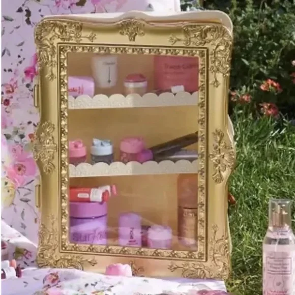 Gilded Display Shelf Five Below TikTok Viral Gold Brand New in box Room2Room