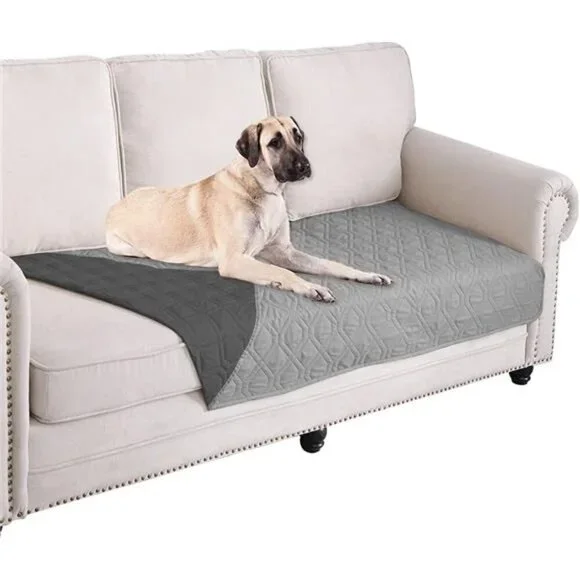 Waterproof Dog Blanket Pet Bed Cover Reversible Couch Sofa Protector Washable