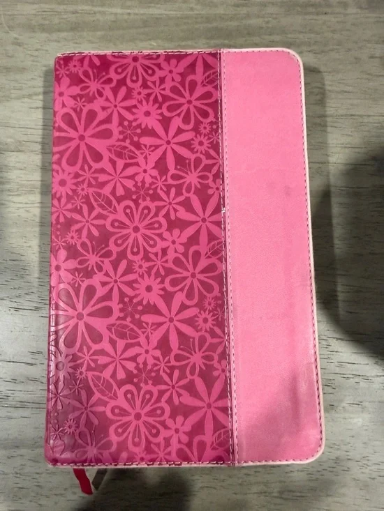 Pink Floral Kids Adventure Bible - Brand Unspecified
