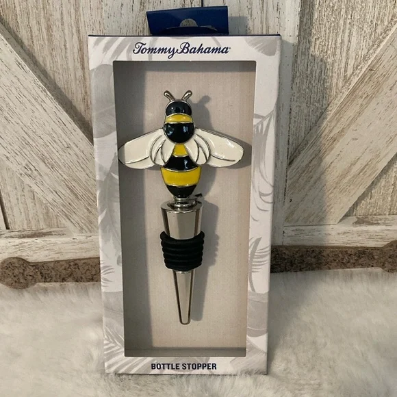 Tommy Bahama Bumblebee Wine Bottle Stopper