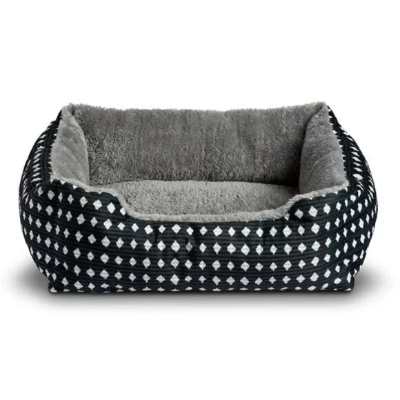 Small Dog or Cat Bed, Black 19