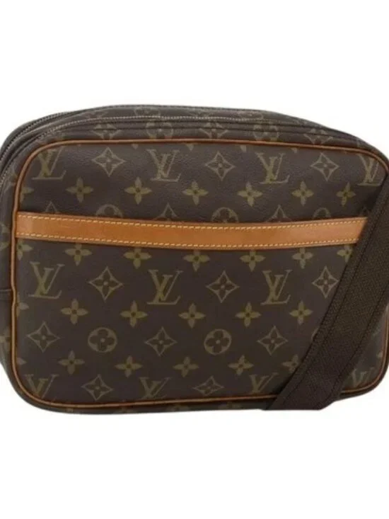 LOUIS VUITTON Monogram Reporter PM Shoulder Bag M45254 LV Auth ka4029