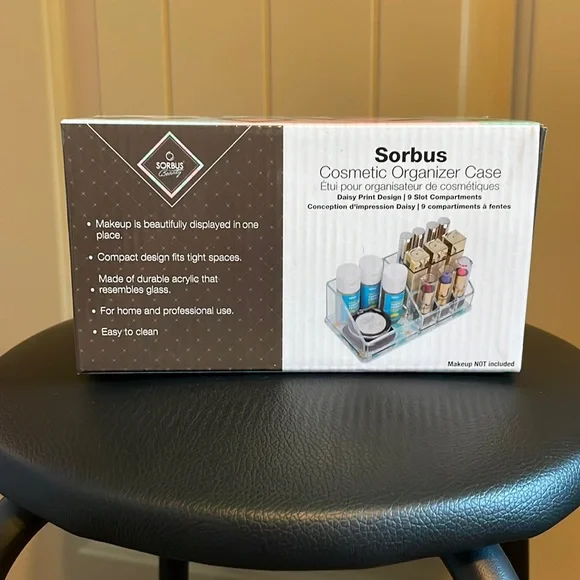 Sorbus cosmetic organizer case