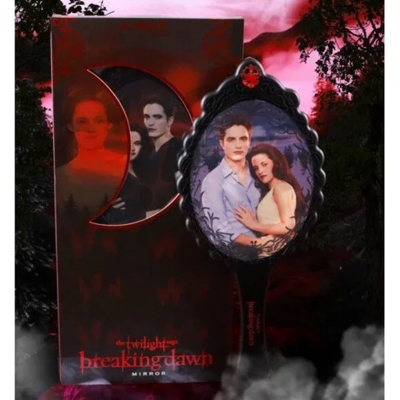 Glamlite X Twilight Breaking Dawn Handheld Mirror New WITH LENTICULAR MOTION
