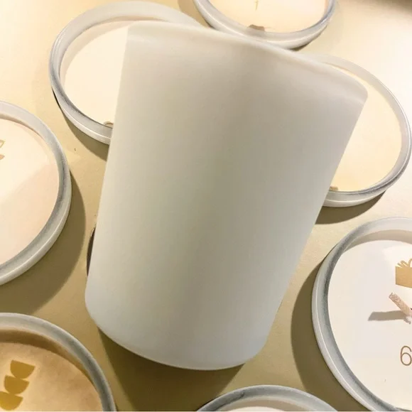 Crate & Barrel Holiday Christmas Candle MAIDS A-MILKING 2.68oz