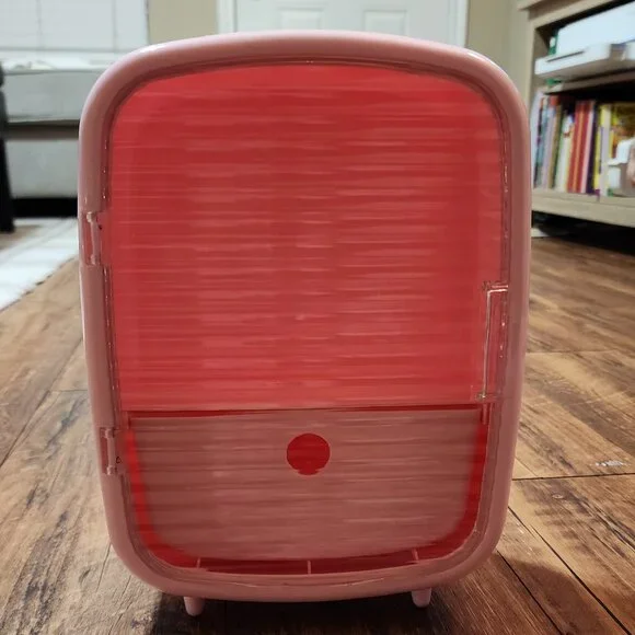 Target Bullseye Pink Makeup/ Skincare / Cosmetic Display Case