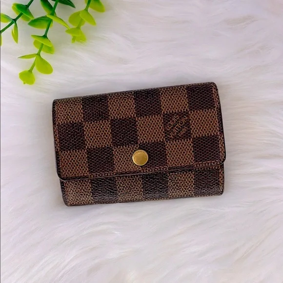 Louis Vuitton Damier‎ Ebene 6 Key Holder