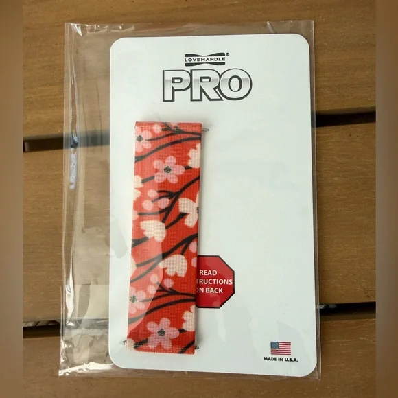 LoveHandle PRO Phone Grip – Floral Design (New)