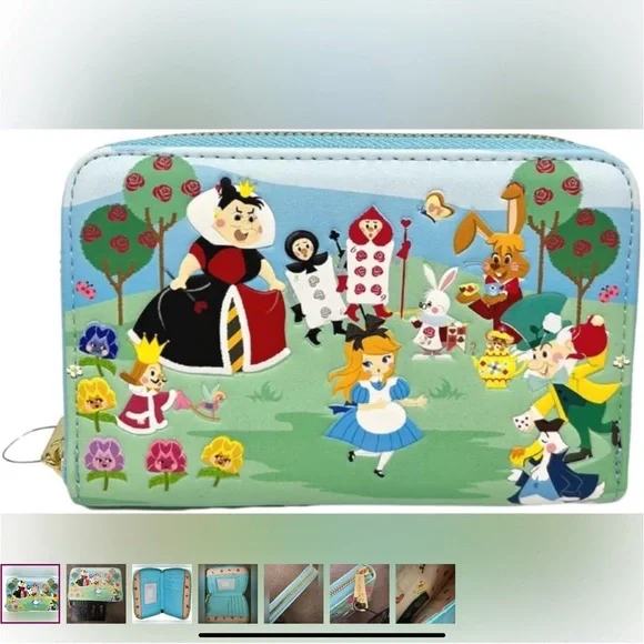 Disney Alice in Wonderlan d Wallet - New with Tags Loungefly