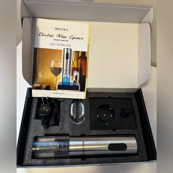 WINE OPENER (ELECTRIC) SECURA