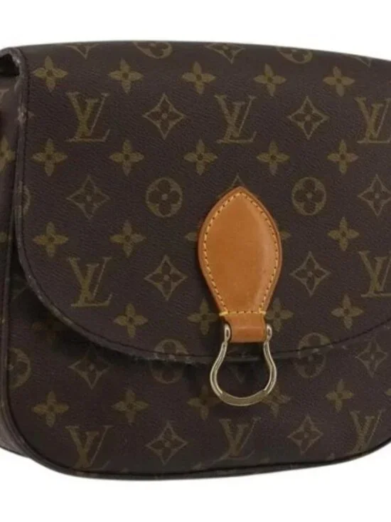 LOUIS VUITTON Monogram Saint Cloud GM Shoulder Bag M51242 LV Auth YKZ1218
