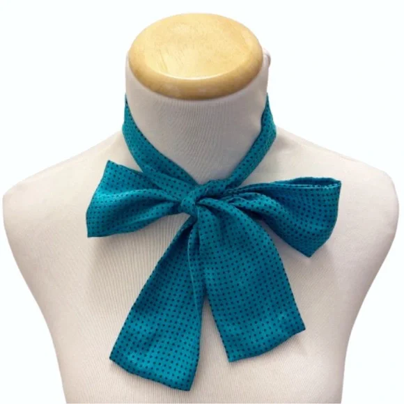 Vintage Vicky Davis Silk Neck Scarf