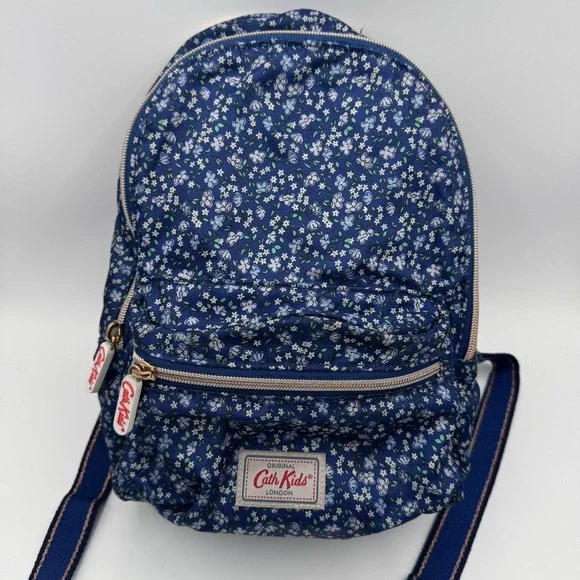 Cath Kidston Kids Mini Backpack – Blue Floral Print – Cath Kids London