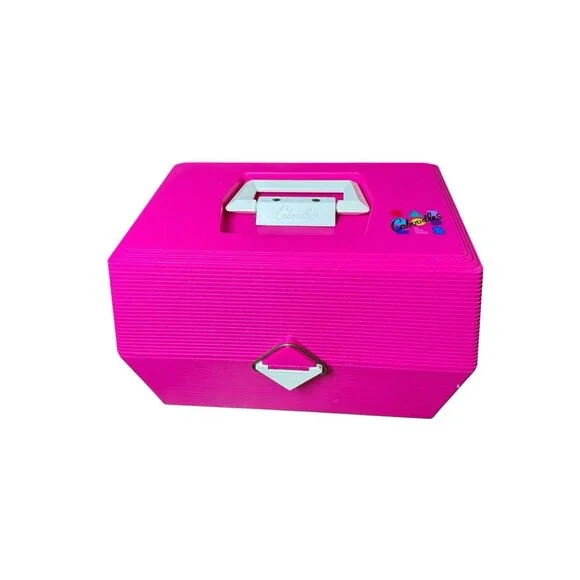 Vtg Caboodles Makeup/Nail Polish Case Organizer Model 2700 80s Original No Tray