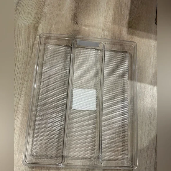 Multipurpose Clear Plastic Drawer Organizer