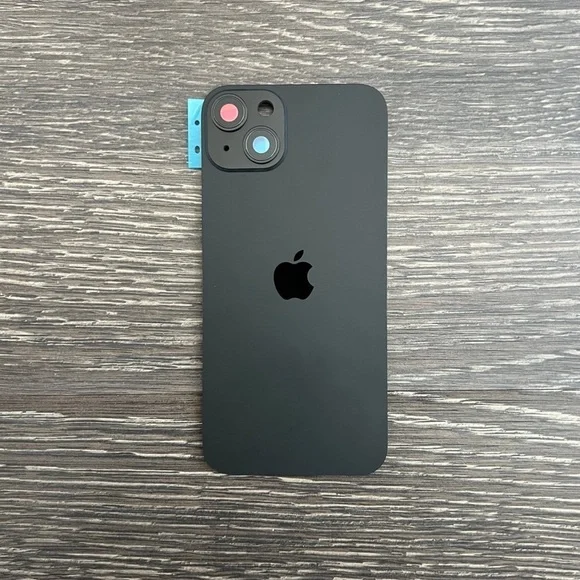 iPhone 15 Plus Back Glass Big Hole Replacement Part Assembly - Black