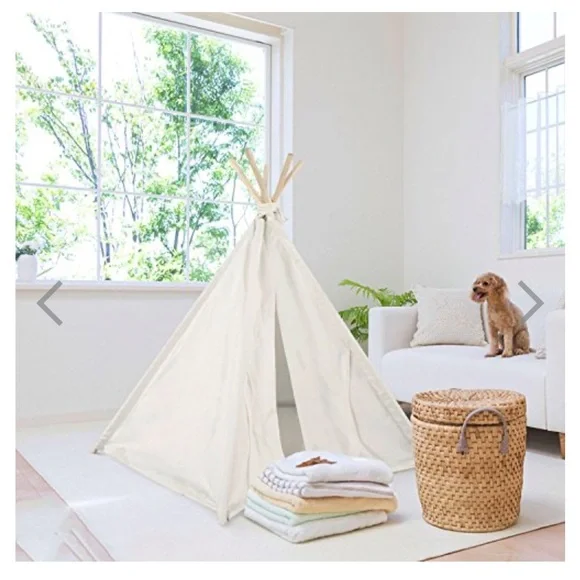 Portable Foldable Cotton Canvas Pets House