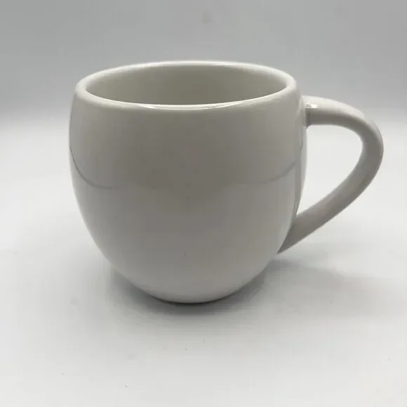 White Crate And Barrel Mug